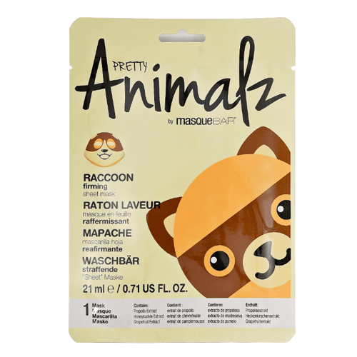 Pretty-Animalz-By-Masque-Bar-Raccoon-Firming-Sheet-Mask-1-Mask